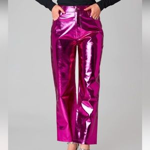 BuddyLove Pink Metallic Pants